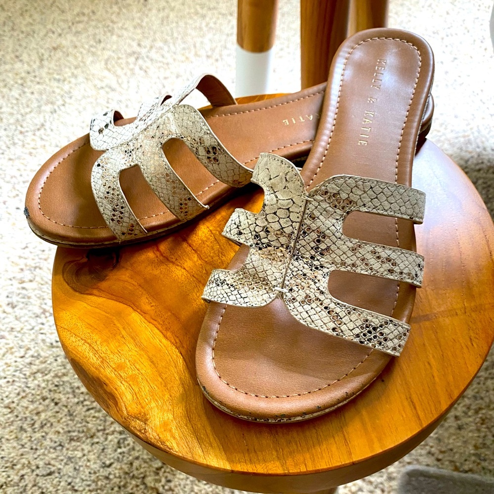 Kelly and Katie Tinley sandals